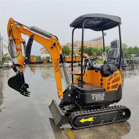 mini excavator typhoon gas tank size|typhon terror xviii mini digger.